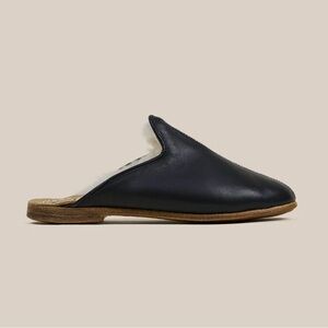 The Shearling Baba in Navy